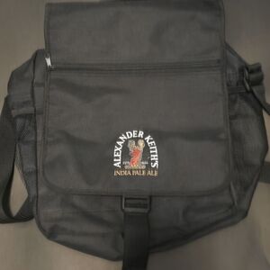 Promotional messenger bag for Alexander Keith's India Pale Ale.